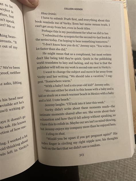 VERITY: BONUS CHAPTER .